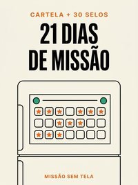 Capa da Cartela do Desafio 21 Dias
